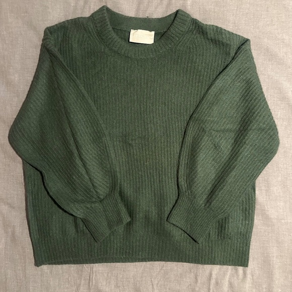 Everlane Cocoon Crew in Alpaca - Picture 1 of 3